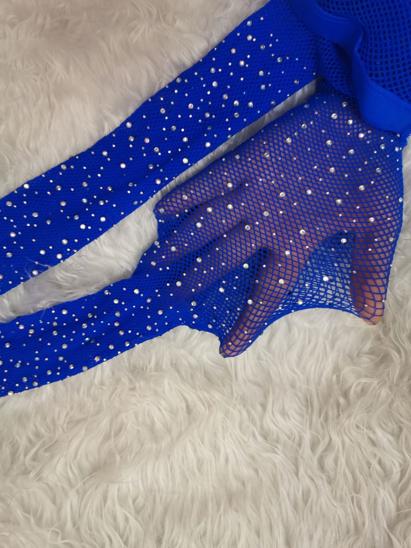 Sexy Fishnet Stockings Hot Drilling Socks Fishnet Garter Drill Mesh Small Mesh Rompers