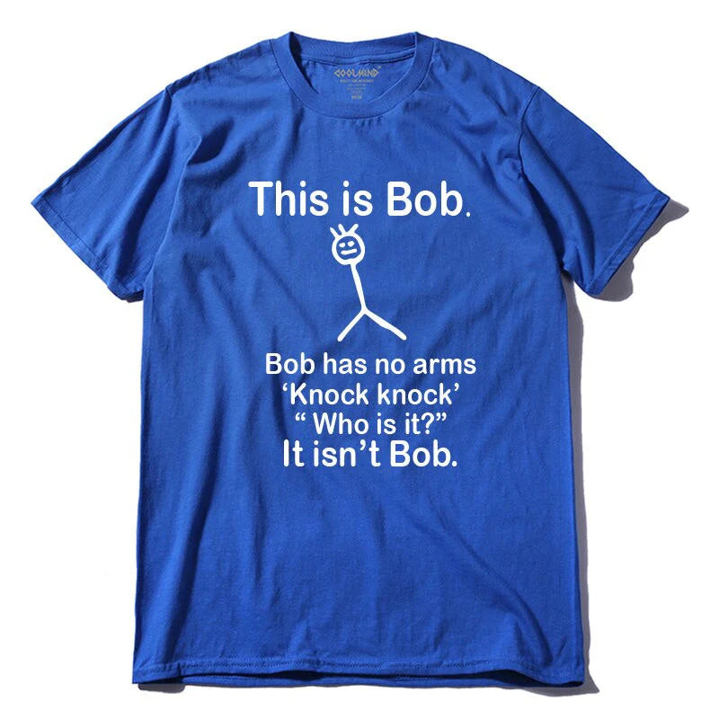 Hot T-shirt O-neck men's short-sleeved T-shirt casual loose funny high-quality shirt