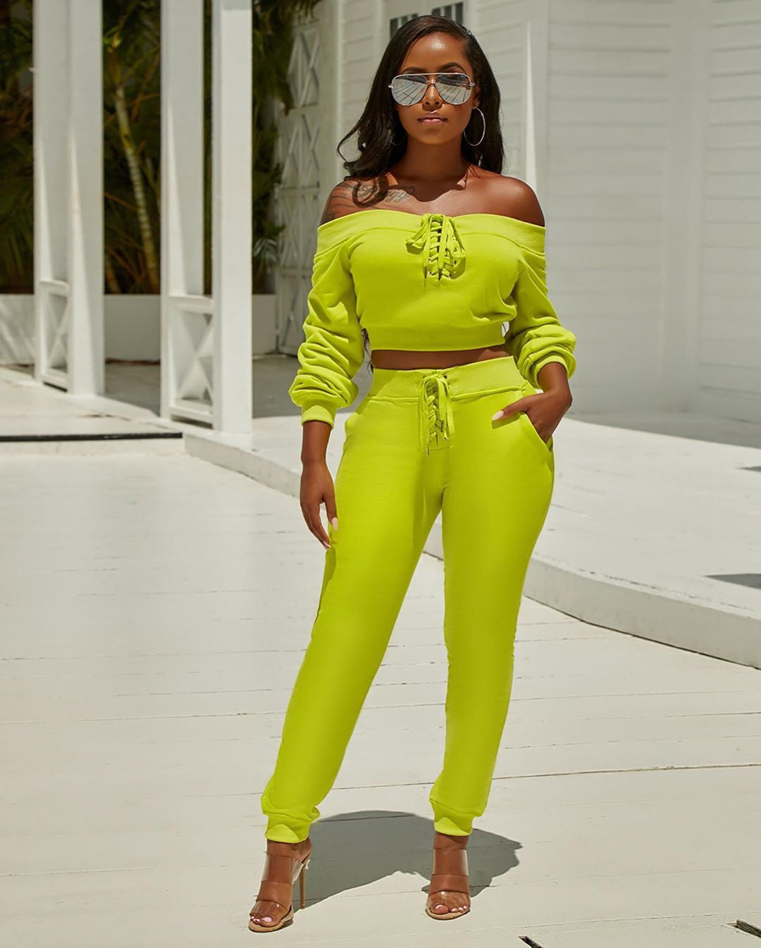 Casual two-piece suit