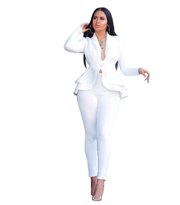 Casual Fashion Uniform Casual Suit