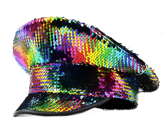 Women's Wedding Versatile Multi-color Diamond Photography Hat