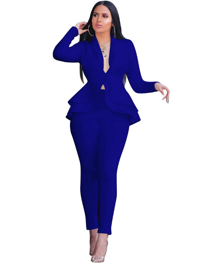 Casual Fashion Uniform Casual Suit
